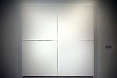 Robert Rauschenberg 1951 White Painting At New York Met Breuer Unfinished